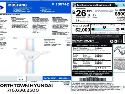 Used 2025 Ford Mustang Premium RWD image 8