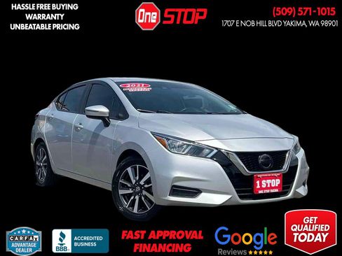 Used 2021 Nissan Versa SV FWD image 1