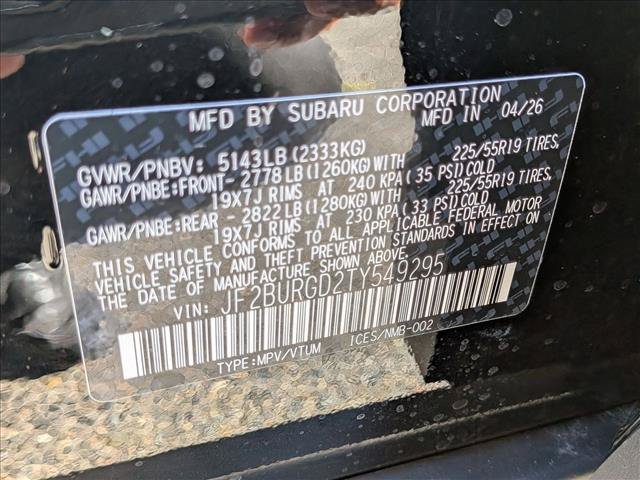 Used 2026 Subaru Outback Limited XT AWD/4WD image 19