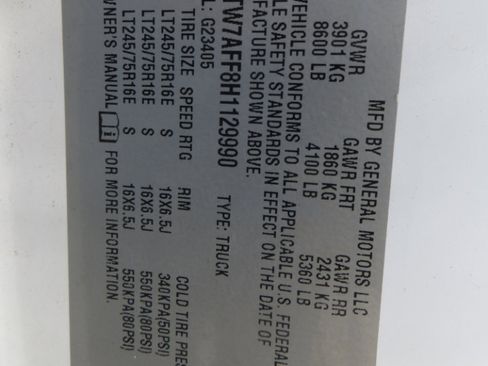 Used 2017 GMC Savana 2500 image 13