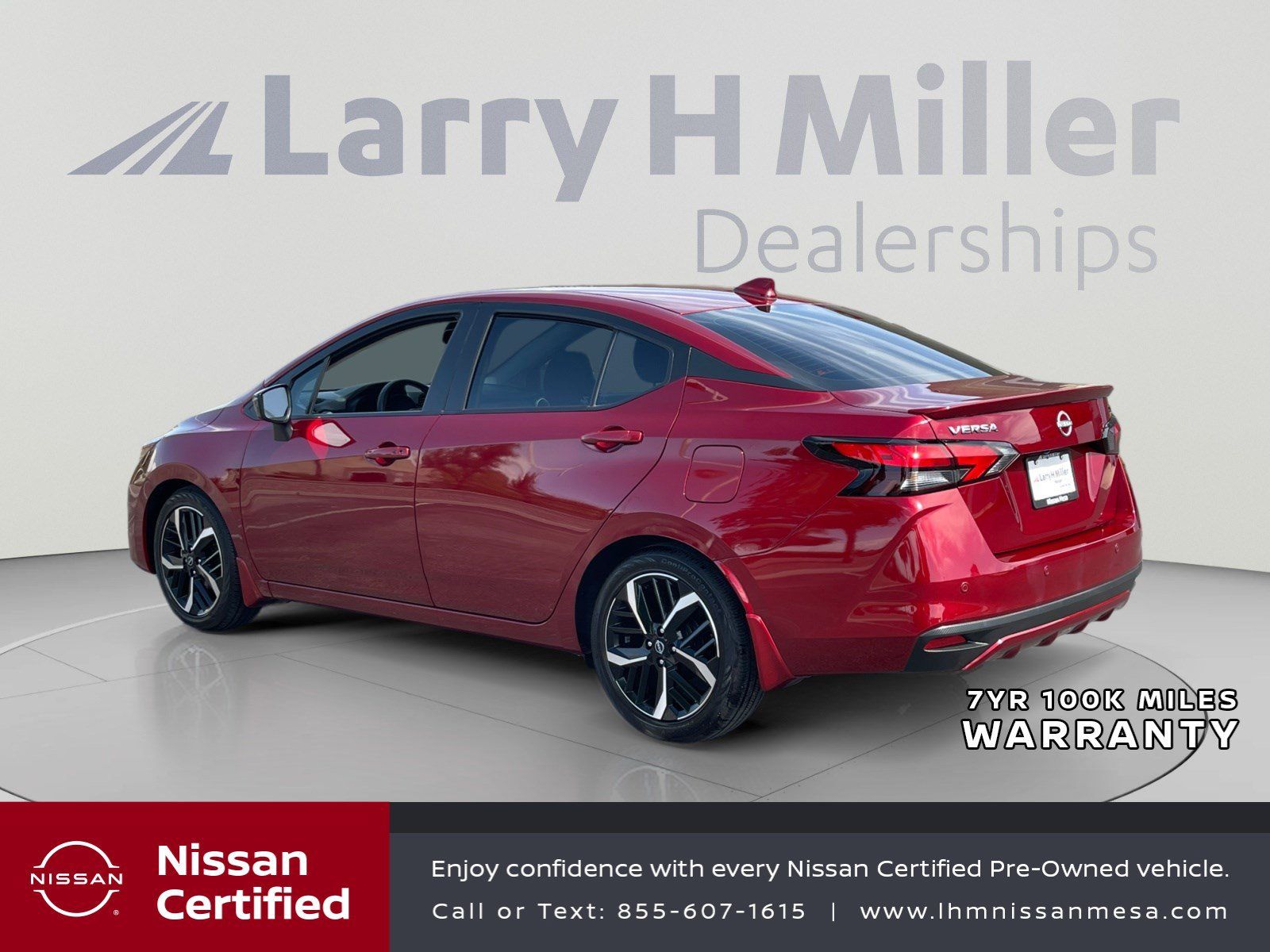 Certified 2025 Nissan Versa SR w/ Trunk Package FWD image 3