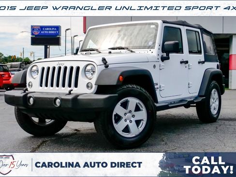 Used 2015 Jeep Wrangler Unlimited Sport image 1