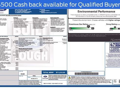 New 2025 Ford F250 XL w/ 360-Degree Camera Package image 5