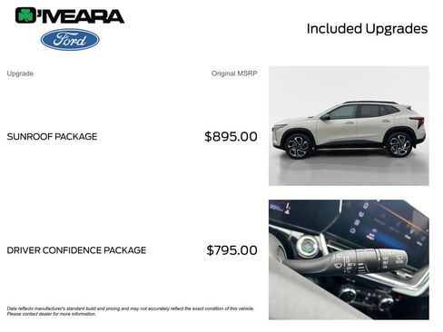 Used 2026 Chevrolet Trax RS w/ Sunroof Package image 4