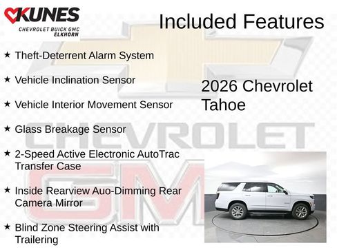 New 2026 Chevrolet Tahoe Premier AWD/4WD image 3