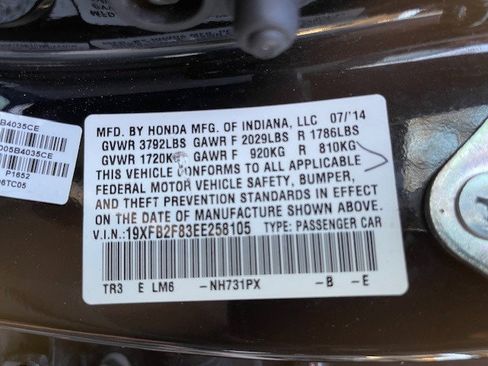 Used 2014 Honda Civic EX image 18