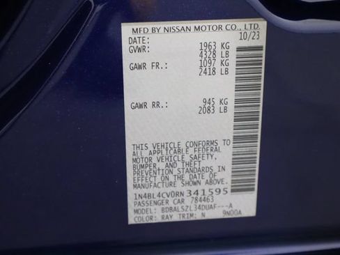 Used 2024 Nissan Altima 2.5 SR w/ SR Premium Package FWD image 37