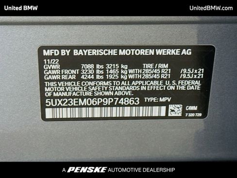 Used 2023 BMW X7 xDrive40i w/ Premium Package image 16