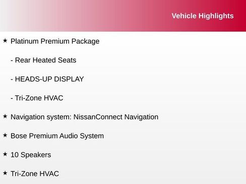 Used 2023 Nissan Rogue Platinum w/ Platinum Premium Package AWD/4WD image 8