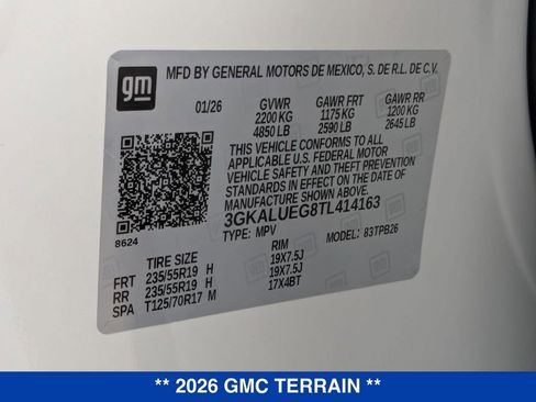 New 2026 GMC Terrain Elevation w/ Black Edition image 35