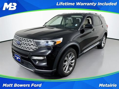 Certified 2022 Ford Explorer Limited AWD/4WD image 1