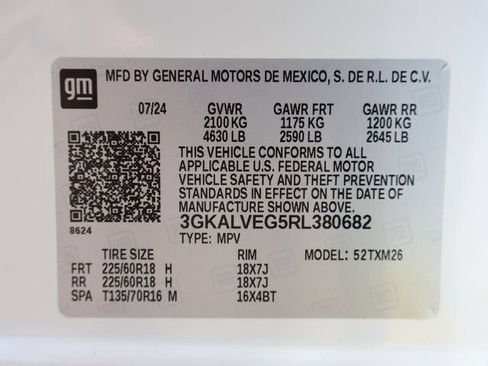 Certified 2024 GMC Terrain SLT AWD/4WD image 46