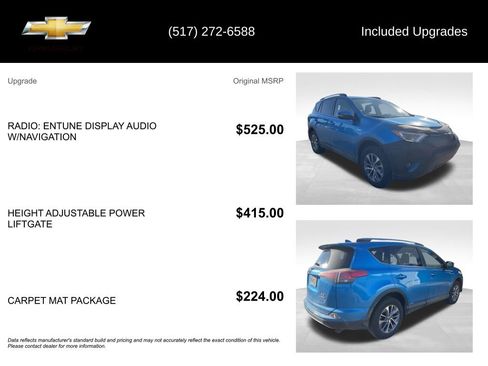 Used 2018 Toyota RAV4 XLE w/ Carpet Mat Package AWD/4WD image 5