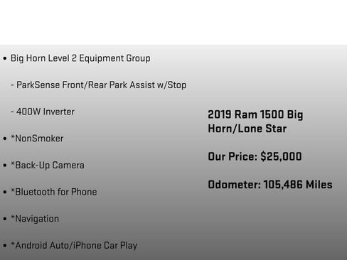 Used 2019 RAM 1500 Big Horn image 25