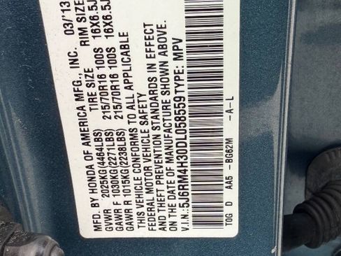Used 2013 Honda CR-V LX image 14