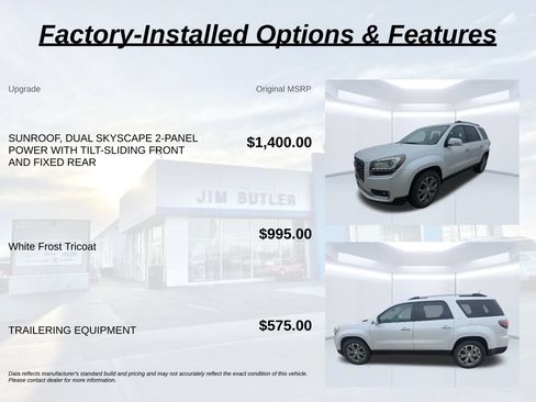 Used 2016 GMC Acadia SLT AWD/4WD image 2