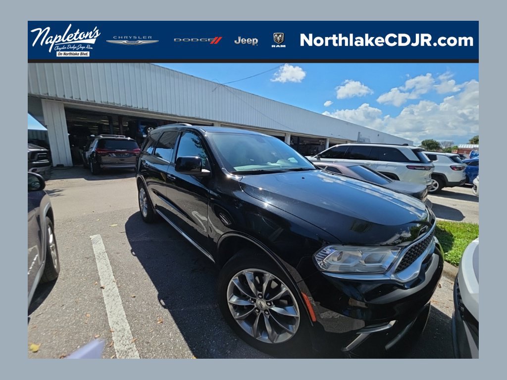 Used 2022 Dodge Durango SXT w/ Anodized Platinum Package RWD image 1