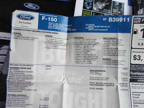 Used 2014 Ford F150 XLT w/ Equipment Group 302A Luxury image 30