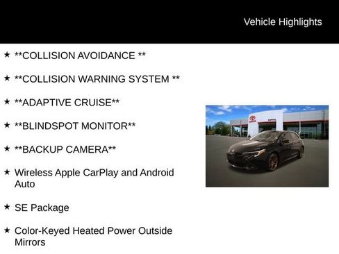Used 2024 Toyota Corolla SE image 2