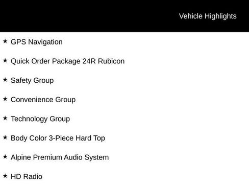 New 2026 Jeep Wrangler Rubicon w/ Safety Group image 3