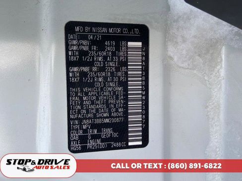 Used 2021 Nissan Rogue SV w/ Premium Package image 21