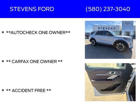 Used 2025 Ford Explorer Platinum w/ LUX Leather Package image 6