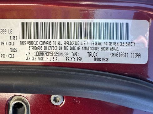 Used 2015 RAM 1500 Tradesman w/ Popular Equipment Group AWD/4WD image 15