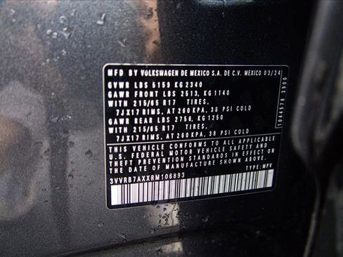 Used 2024 Volkswagen Tiguan S FWD image 26