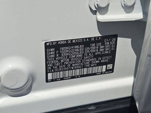 Certified 2026 Honda HR-V Sport image 28