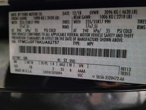 Used 2019 Ford Escape S image 33