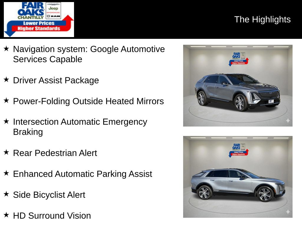 Used 2024 Cadillac Lyriq Luxury AWD/4WD image 2