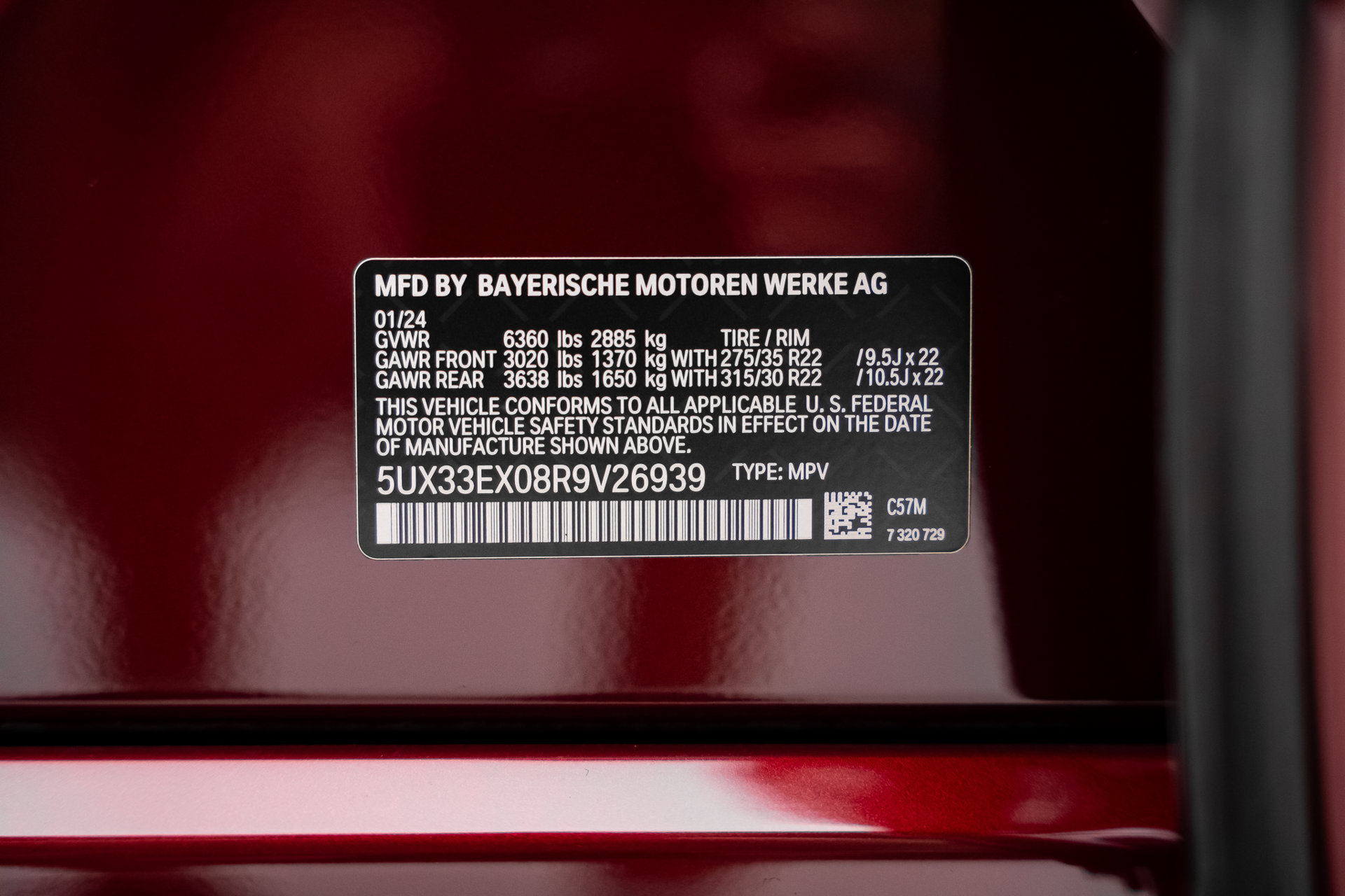 Used 2024 BMW X6 xDrive40i w/ Executive Package AWD/4WD image 58