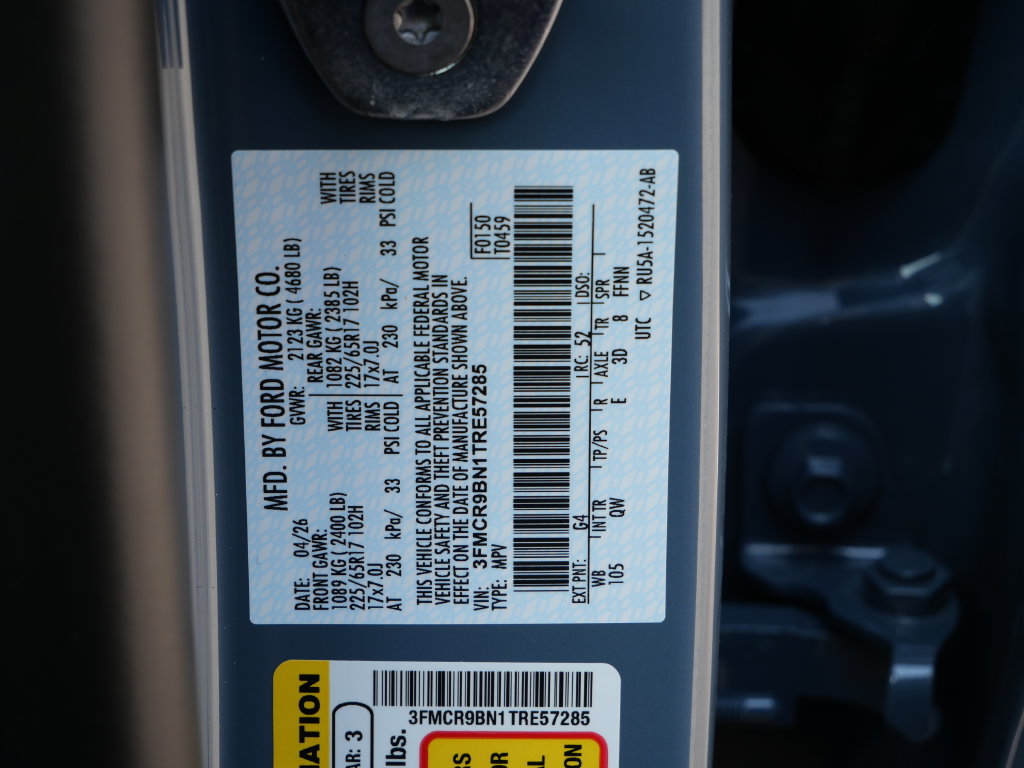 New 2026 Ford Bronco Sport Big Bend AWD/4WD image 25