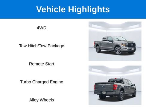Used 2023 Ford F150 XLT w/ Equipment Group 301A Mid AWD/4WD image 2