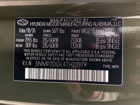 New 2026 Hyundai Santa Fe SEL AWD/4WD image 29