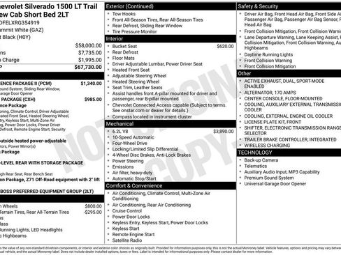 Used 2024 Chevrolet Silverado 1500 LT Trail Boss w/ Convenience Package II image 38