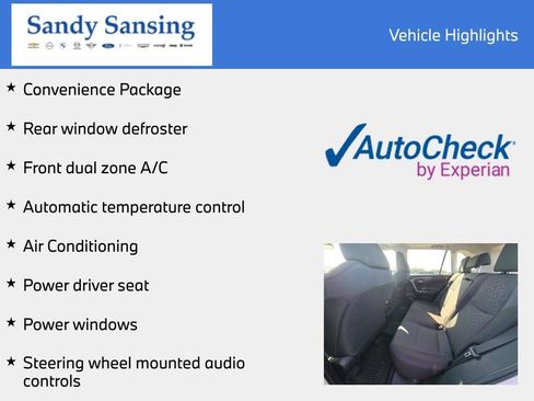 Used 2025 Toyota RAV4 XLE w/ Convenience Package FWD image 7