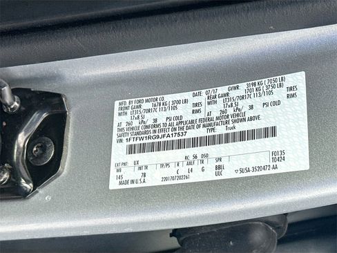 Used 2018 Ford F150 Raptor image 36