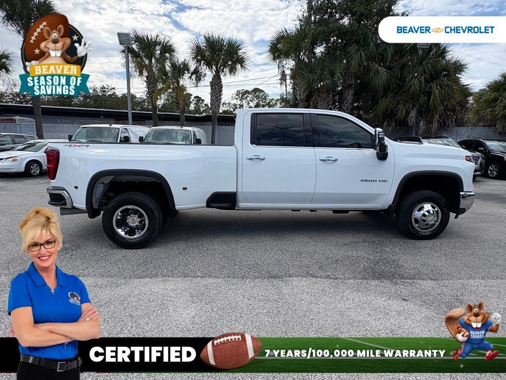 Used 2024 Chevrolet Silverado 3500 LTZ w/ LTZ Convenience Package AWD/4WD image 8