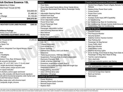 Certified 2019 Buick Enclave Essence FWD image 11