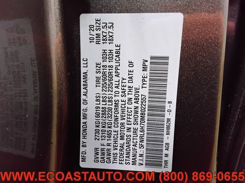 Used 2021 Honda Odyssey EX-L image 19