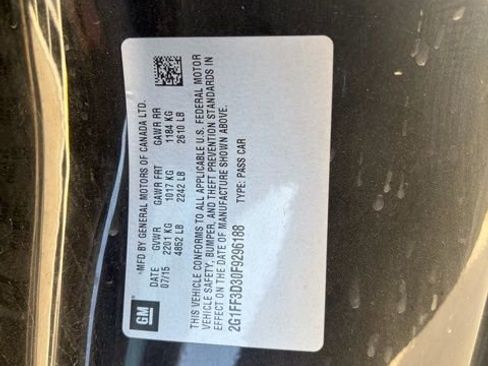 Used 2015 Chevrolet Camaro LT w/ RS Package image 9