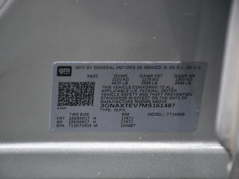 Used 2021 Chevrolet Equinox LT w/ Driver Convenience Package image 28