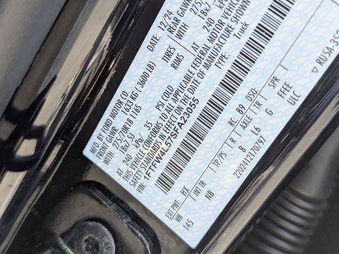 Certified 2025 Ford F150 Tremor w/ Equipment Group 402A High AWD/4WD image 42