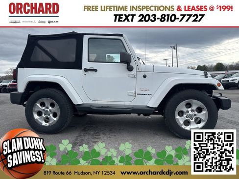 Used 2014 Jeep Wrangler Sahara w/ Connectivity Group image 2
