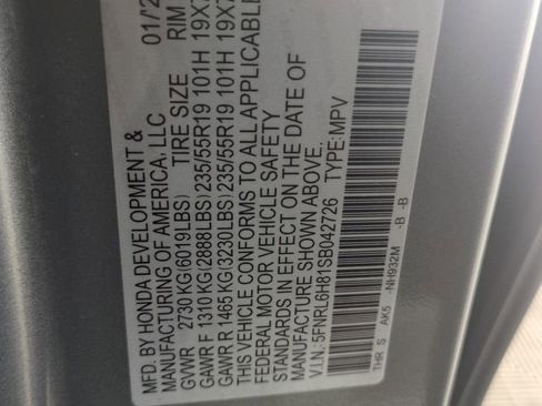 Certified 2025 Honda Odyssey Touring image 34