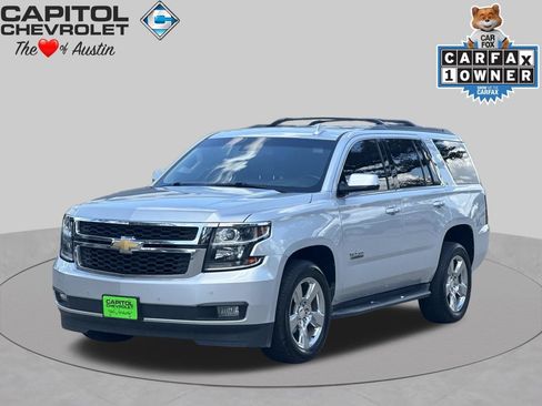 Used 2017 Chevrolet Tahoe LT w/ Texas Edition Package RWD image 1