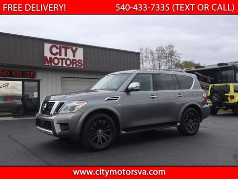 Used 2017 Nissan Armada Platinum image 1