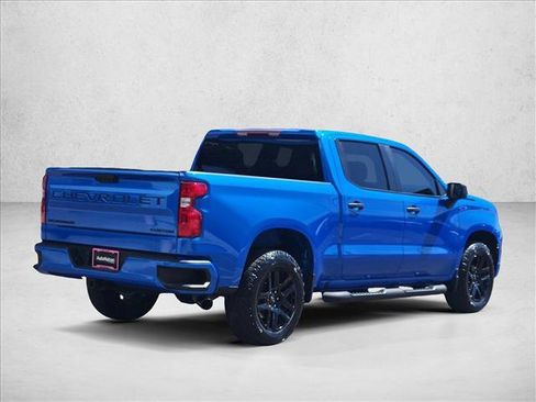 Certified 2025 Chevrolet Silverado 1500 Custom w/ Turbomax Blackout Package RWD image 8