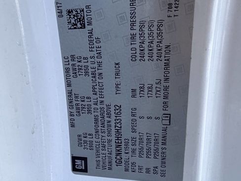 Used 2017 Chevrolet Silverado 1500 W/T w/ Trailering Package image 15